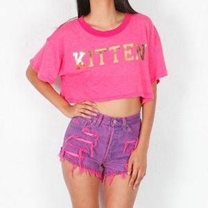 Nwot wildfox  crop top